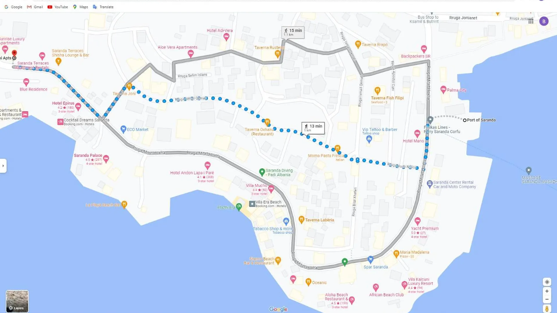 Appartement Bardhi Apts Saranda